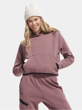 Under Armour Women's Dusty Mauve Pullover Hoodie